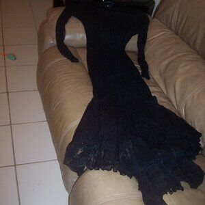 Vintage Lace Mermaid Style Gown